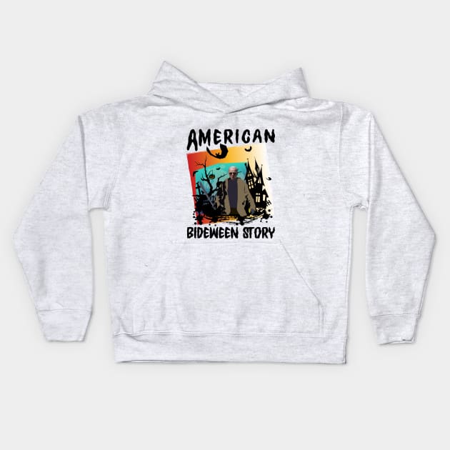 American Bideween Story - Halloween Kids Hoodie by SILVER01